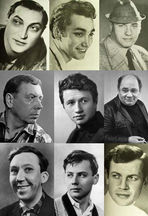 Советские актеры в молодости фото