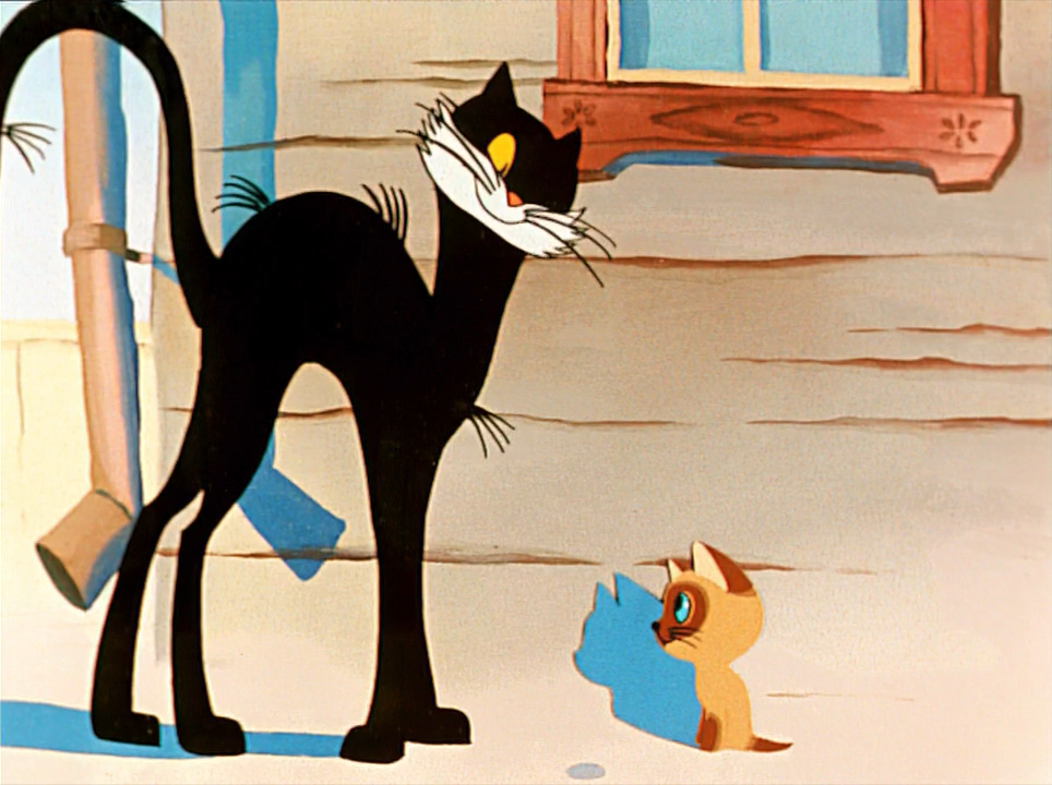 Что ответил котенок взрослому коту в советском мультфильме Котенок по имени Гав на фразу: Не ходи туда. Тебя там ждут неприятности!