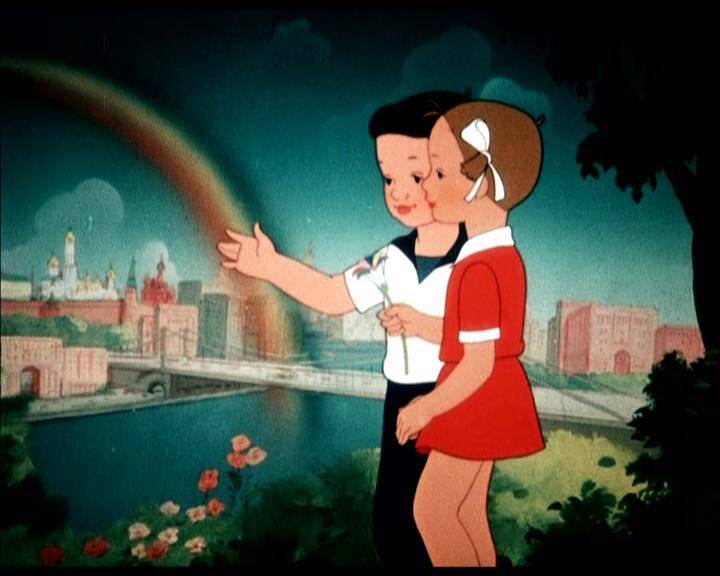 Каким было первое желание девочки Жени в мультфильме Цветик-семицветик?
