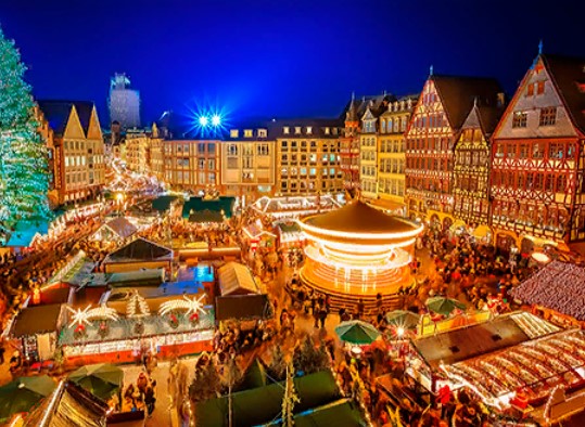 Этот европейский город славится своей рождественской ярмаркой.