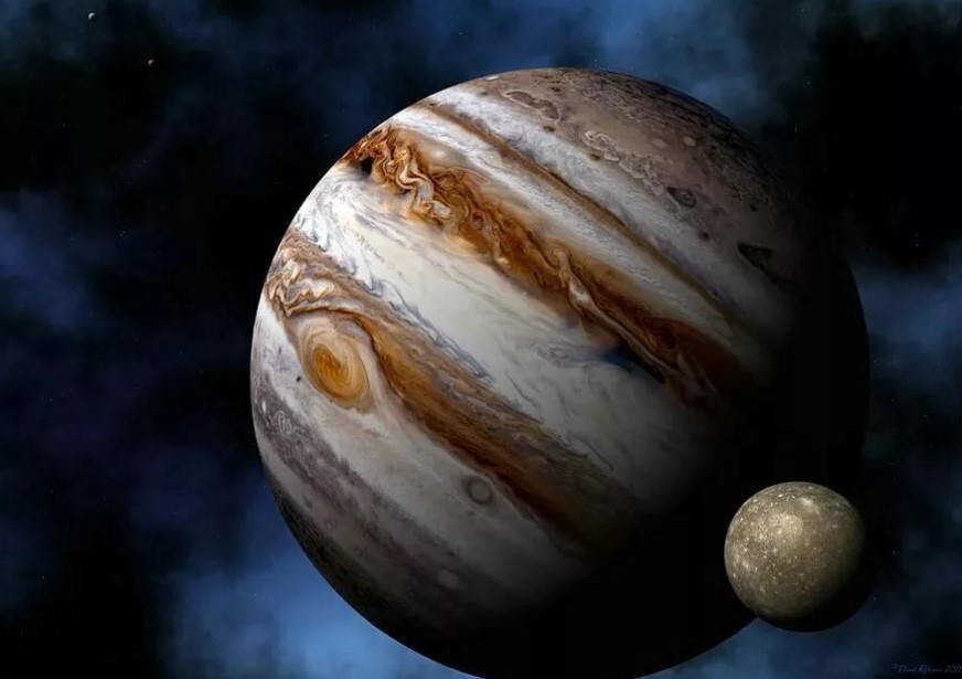 Температура на поверхности планеты Юпитера: