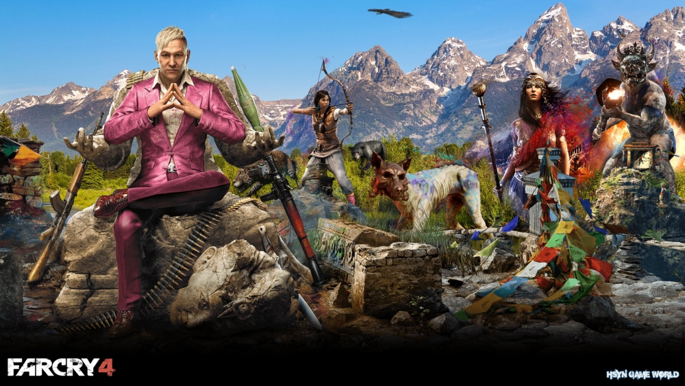 Как убрать оружие в far cry 4