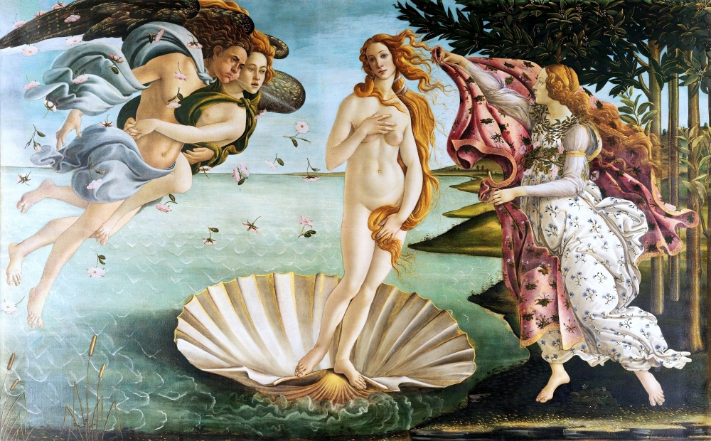 Кому принадлежит картина «Рождение Венеры»?