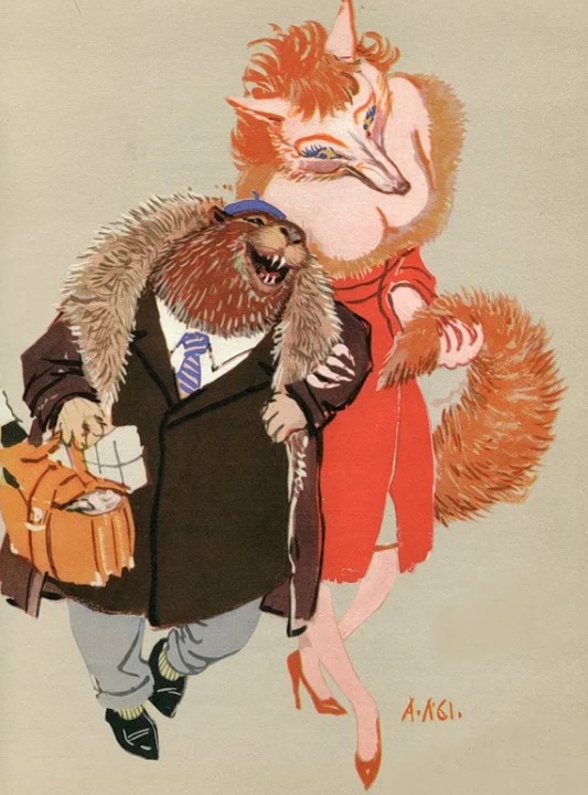 Как Лиса вскружила голову Бобру из басни Михалкова?