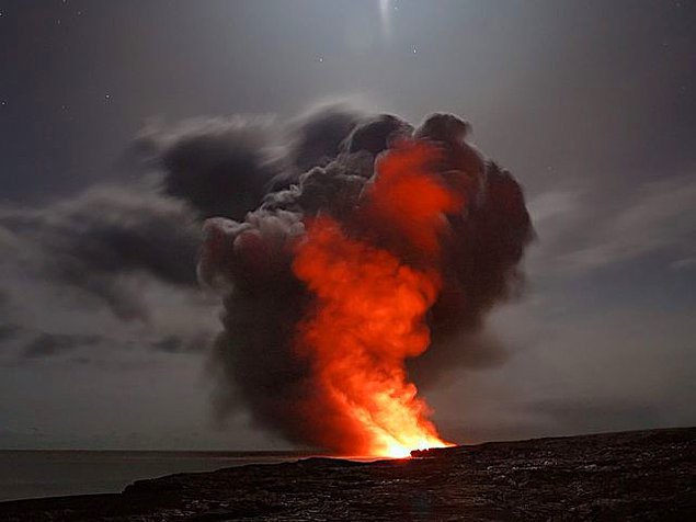 В какой стране произошло самое сильное извержение вулкана 21 века?