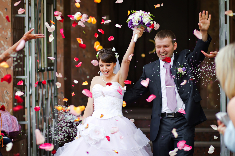 Свадьбы и венчания, устраиваемые 14 февраля, станут залогом: