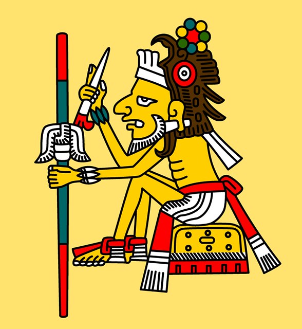 Что сделал ацтекский бог Нанауацин, после чего он стал Солнцем?
