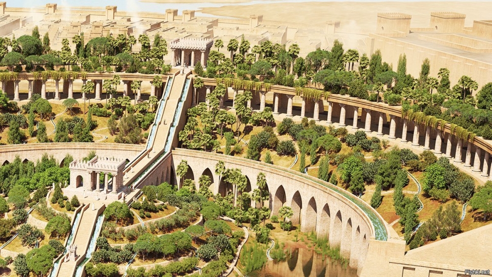 При каком вавилонском царе были построены «висячие сады Семирамиды»?
