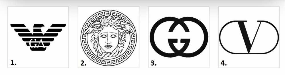 Найдите логотип Giorgio Armani