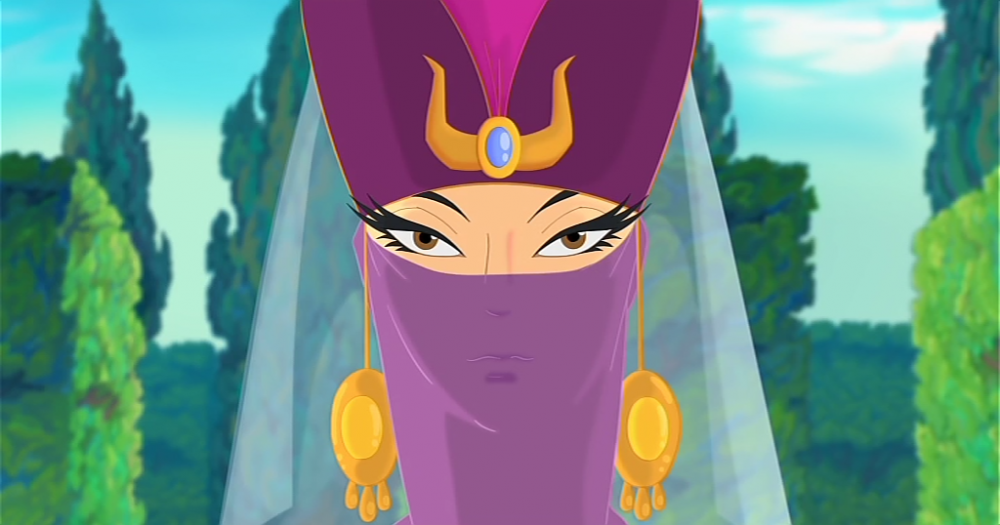 Что необходимо было сделать Шамаханской царице, чтобы вернуть былую молодость, в мультфильме «Три богатыря и Шамаханская царица»?