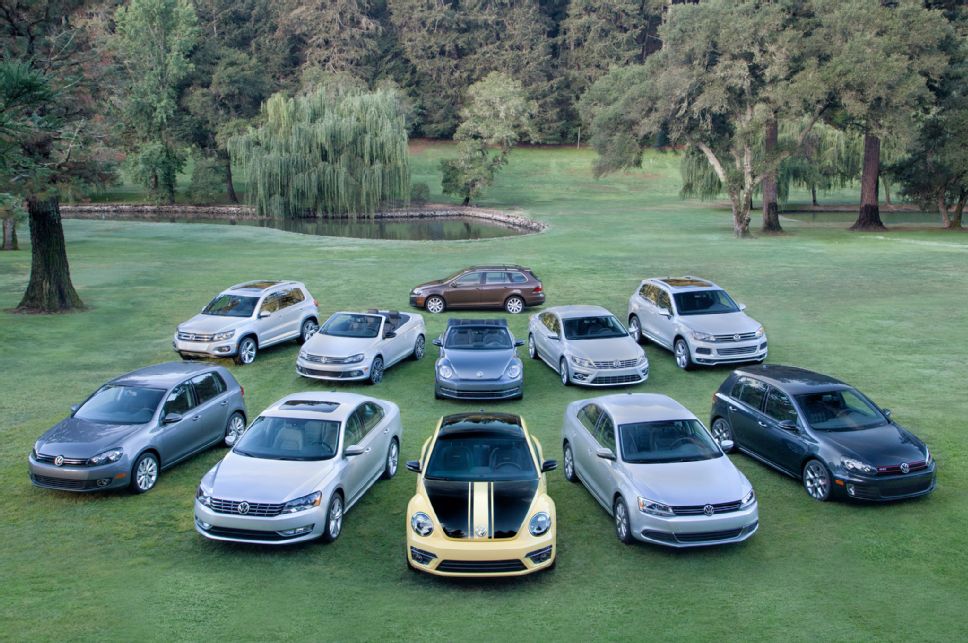 Назовите самый продаваемый автомобиль Volkswagen.