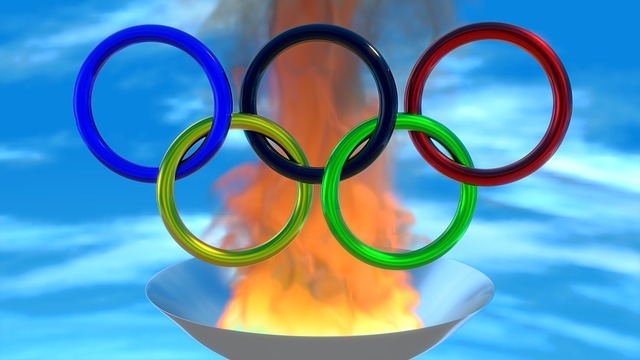 Какое из Олимпийских колец символизирует Европу?