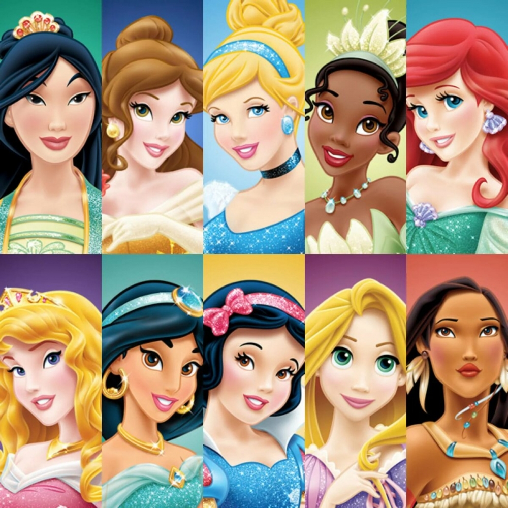 У какой из диснеевских принцесс самые длинные волосы?