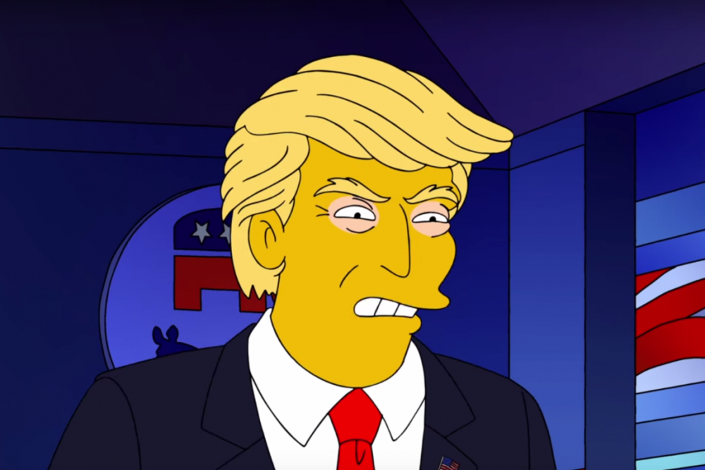 «Симпсоны» предсказали т﻿о, что Дональд Трамп станет президентом.