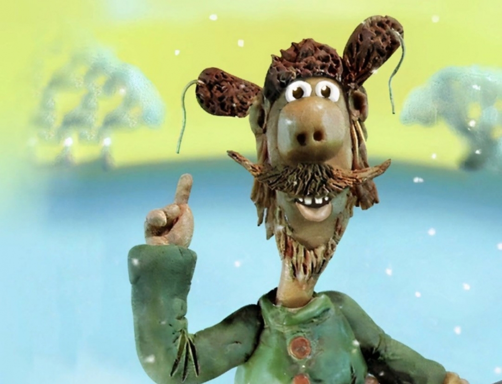 Что делала избушка на курьих ножках в новогоднем лесу в мультфильме «Падал прошлогодний снег»?