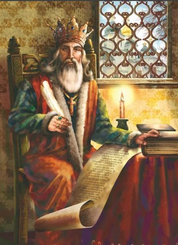 Что в 1015 г. стало причиной ссоры между Владимиром Святославичем и Ярославом, которая чуть было не привела к войне?