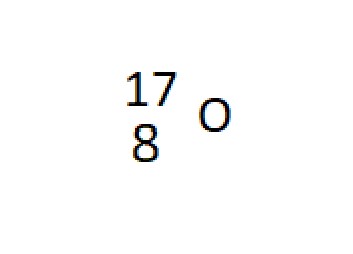 Чему равно число электронов в электронной оболочке атома изотопа кислорода ?