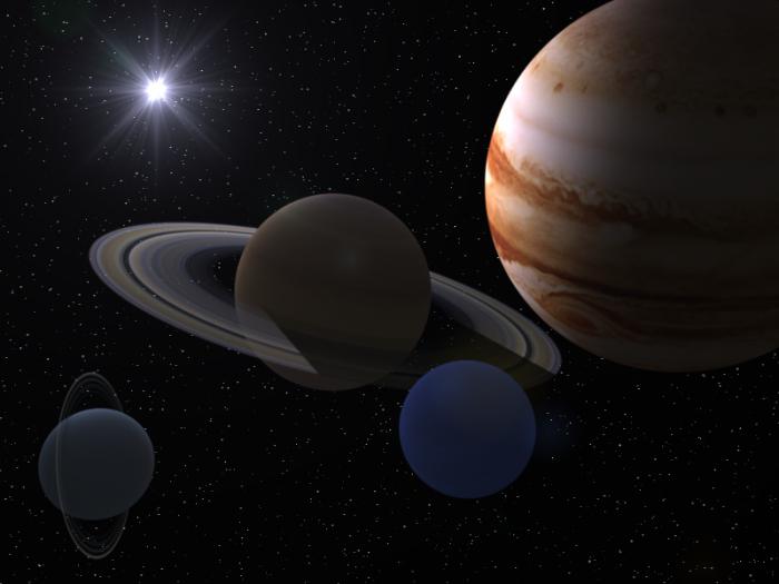 Размеры и масса планет-гигантов одинаковы, так ли это: