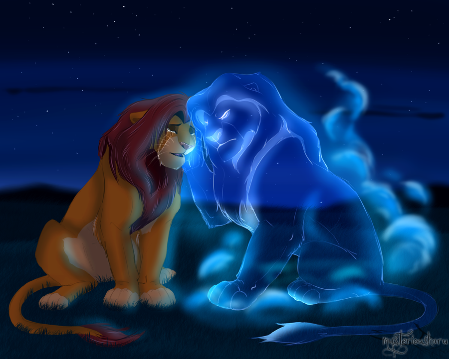 Кто вызывает для Симбы дух его погибшего отца в мультфильме «Король Лев»?