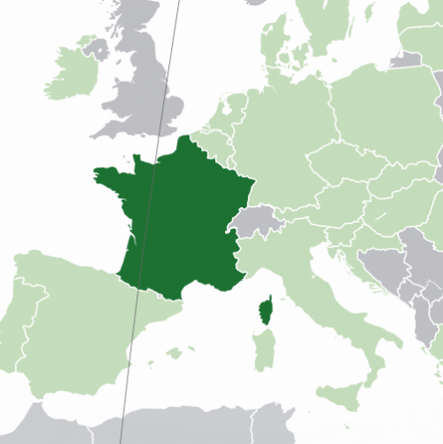  Какая европейская страна выделена на этой карте? 