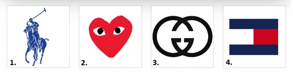 А теперь найди логотип Comme des Garçons
