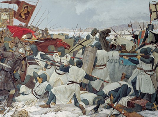 Расположите эти 3 события в хронологическом порядке: А) Военные походы Владимира Мономаха против половцев Б) Невская битва В) Смерть Чингисхана