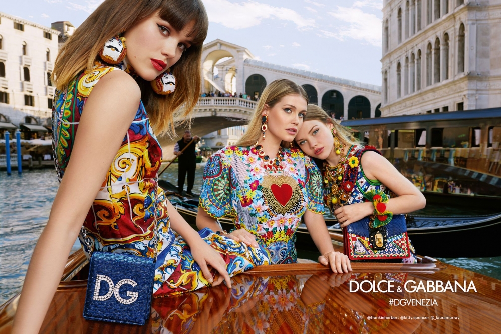 Дина работала с Dolce&Gabbana?