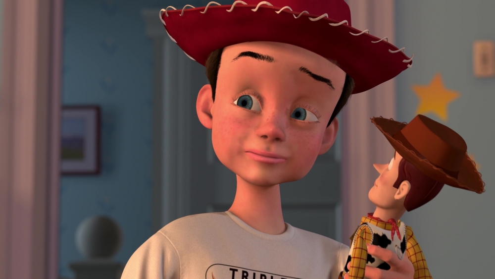 Как зовут мальчика, владельца игрушек в мультфильме «История игрушек»?