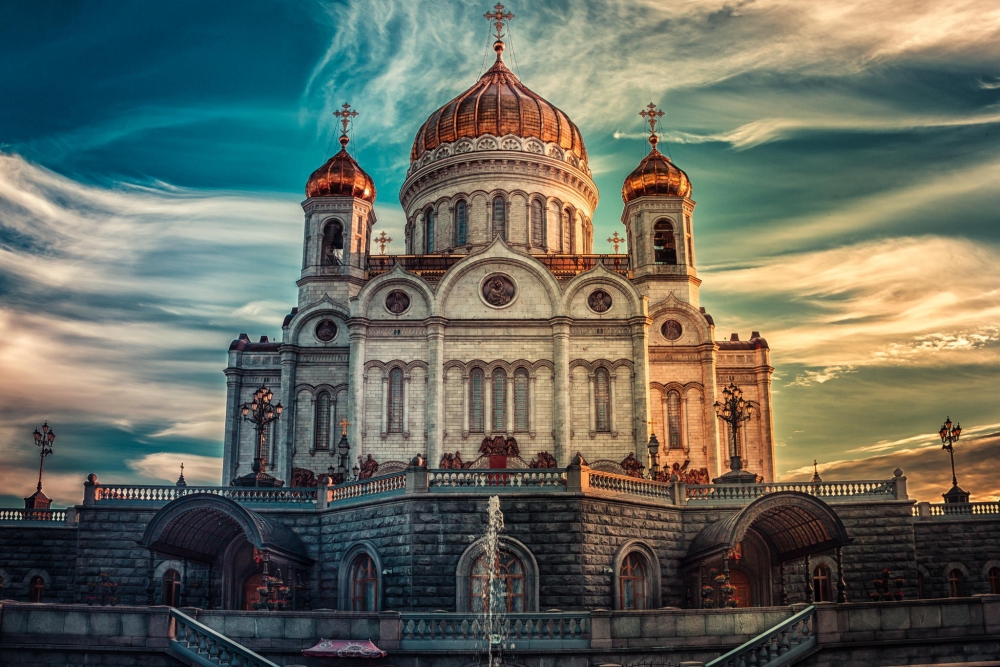На каждого гражданина России приходится 2,5 православных храма. 