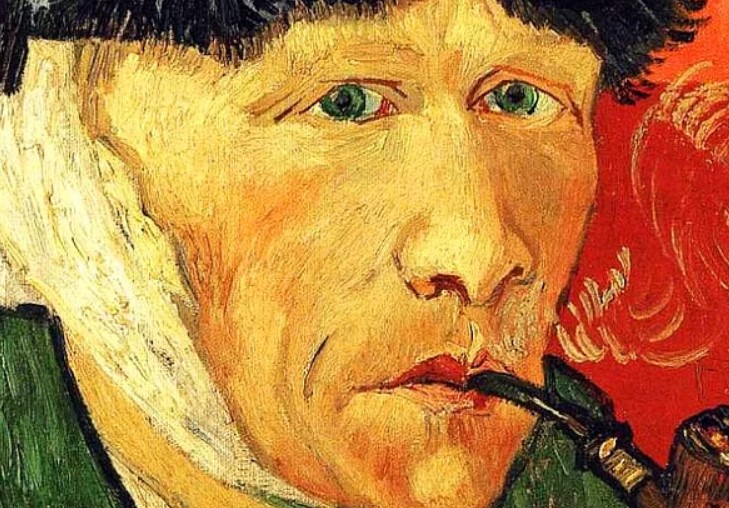 Художник на картине отрезал себе ухо. Как его зовут?
