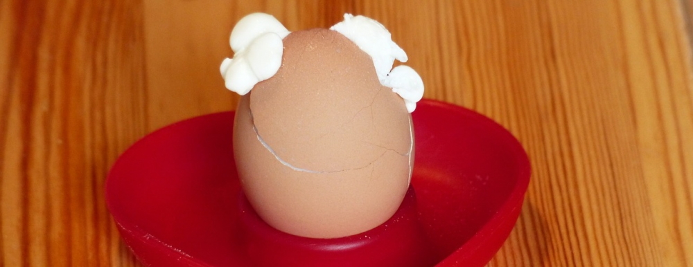 Что делать, если яйцо лопнуло во время варки?