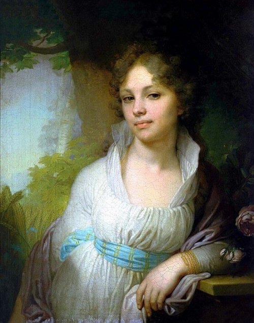 Кого изобразил русский художник Владимир Боровиковский на этом знаменитом женском портрете?