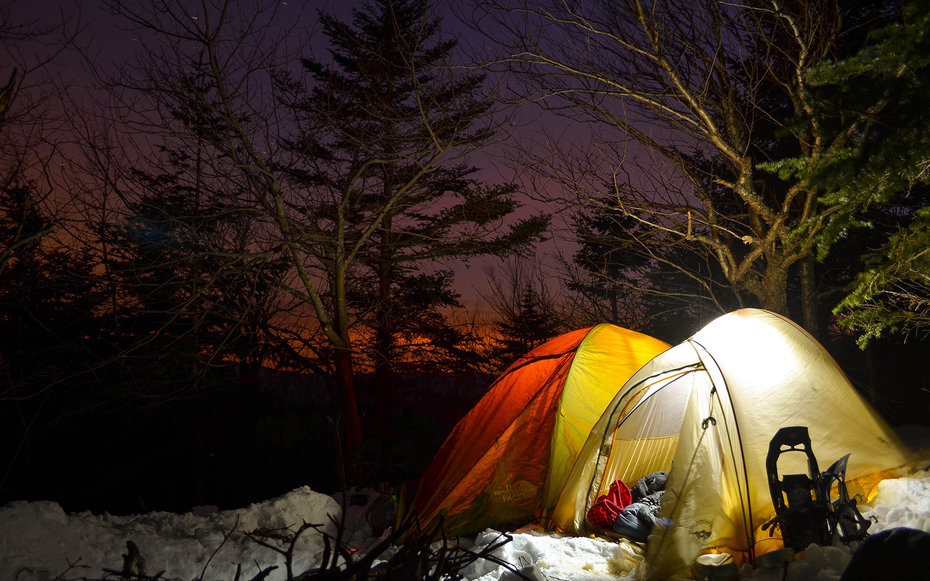 А в лес с палаткой вы бы пошли?