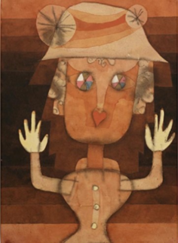Автор работы – художник Пауль Клее. Коллекции какого музея принадлежит его “Куколка”?