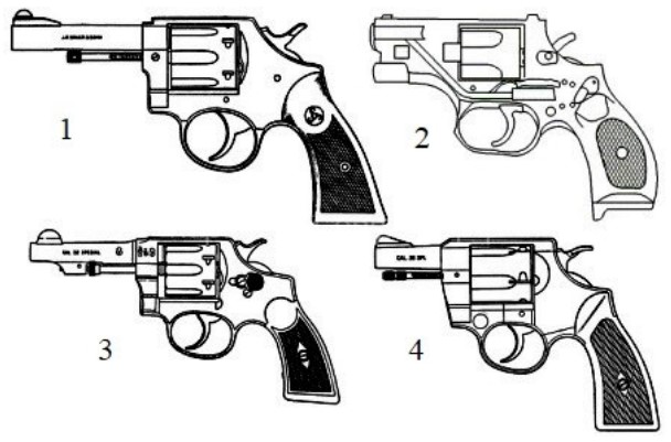 Какой из револьверов предназначен для ведения малошумной стрельбы?