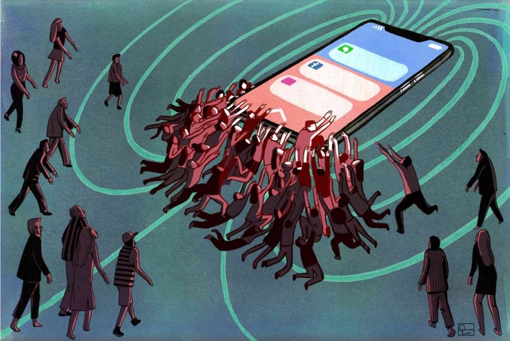 Сколько приложений для социальных сетей установлено на вашем телефоне?