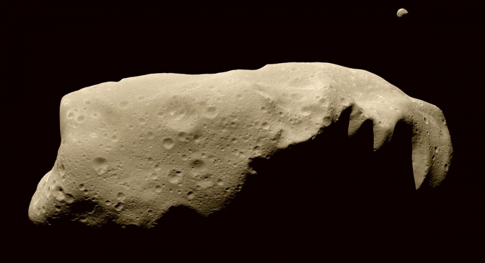 В результате пролета космического аппарата «Galileo» мимо астероида Ида в 1993 году, впервые подтверждена возможность: