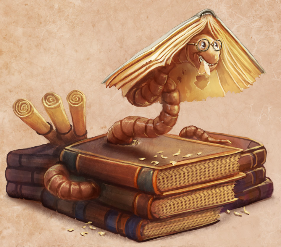 Что характеризует книжного червя?
