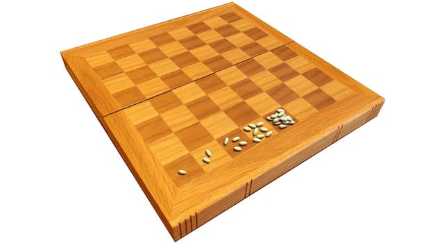 Сколько будет зёрен на шахматной доске, если класть на каждую следующую клетку вдвое больше штук, начиная с 1?