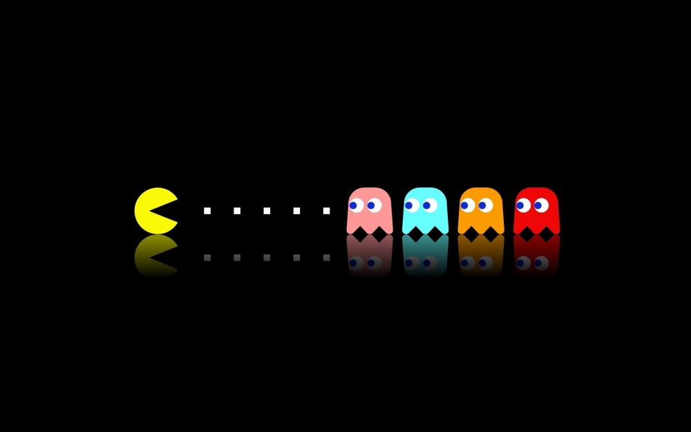 Появление игры Pac-Man.