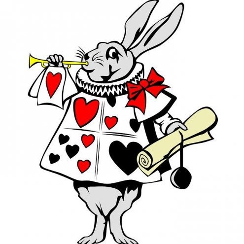 Кому служил белый кролик в сказке «Алиса в стране чудес»?