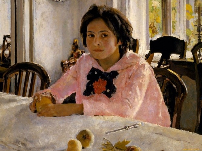 После написания портрета дочери мецената Мамонтова В. Серов получил множество заказов. Как называлась та картина?