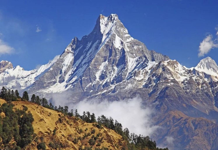 Самый восточный пятитысячник Кавказских гор — это ...