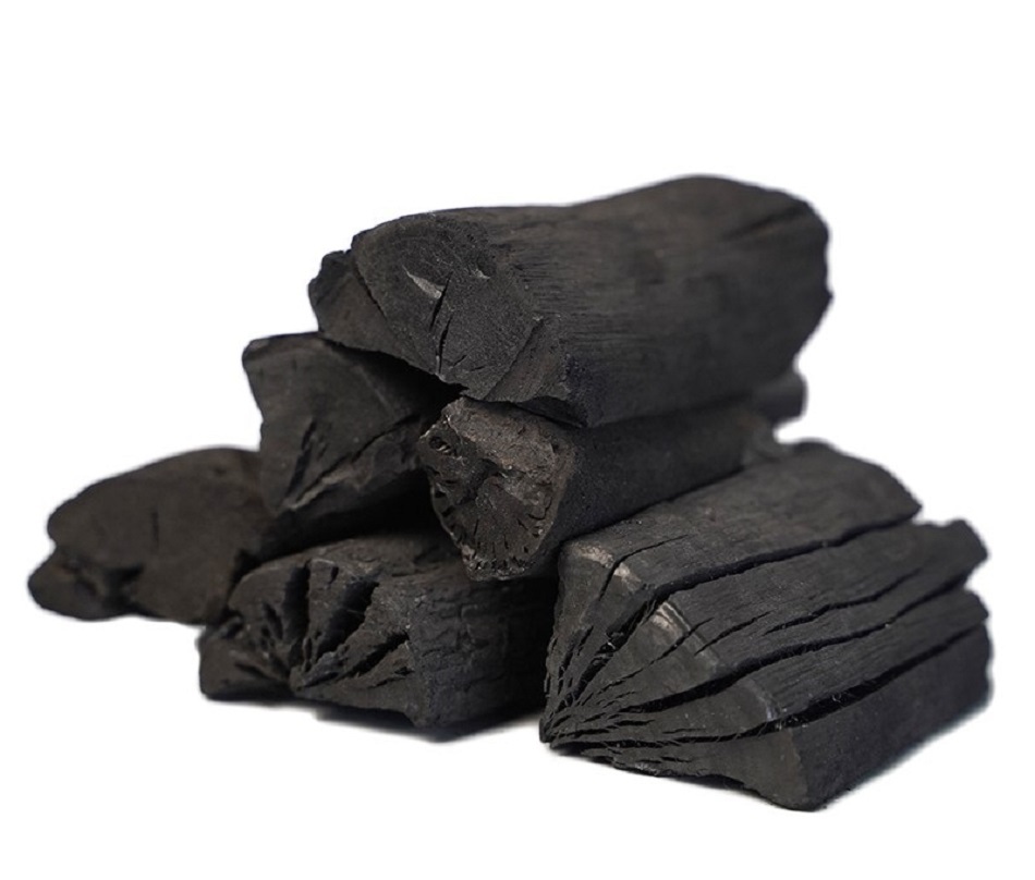 Древесный уголь, обработанный горячим водяным паром: