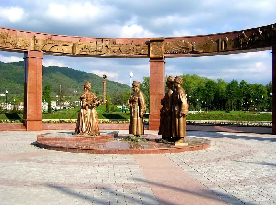Выберите столицу Республики Северная Осетия — Алания.