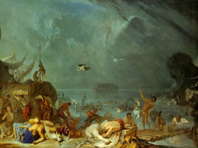 Какие греческие герои выжили после потопа и дали начало новому человечеству?