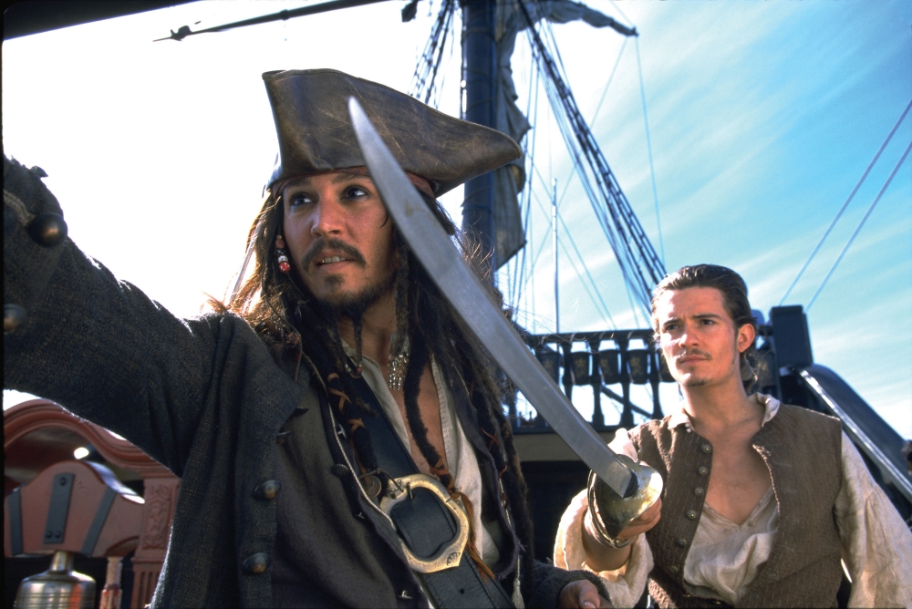   В начале какого века происходит действие фильма «Пираты Карибского моря: Проклятие Чёрной жемчужины», в котором Джонни впервые появился в роли легендарного Капитана Джека Воробья? 