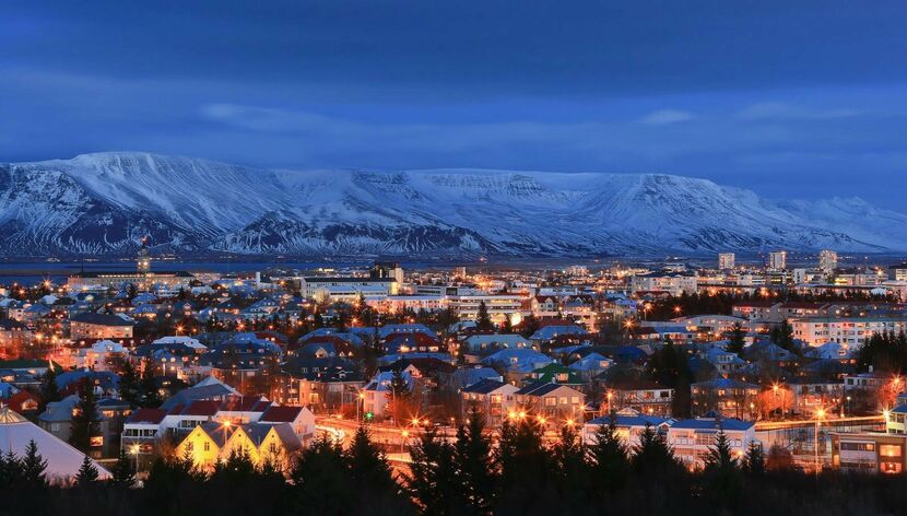 Рейкьявик, столица Исландии, во всем мире считается самым