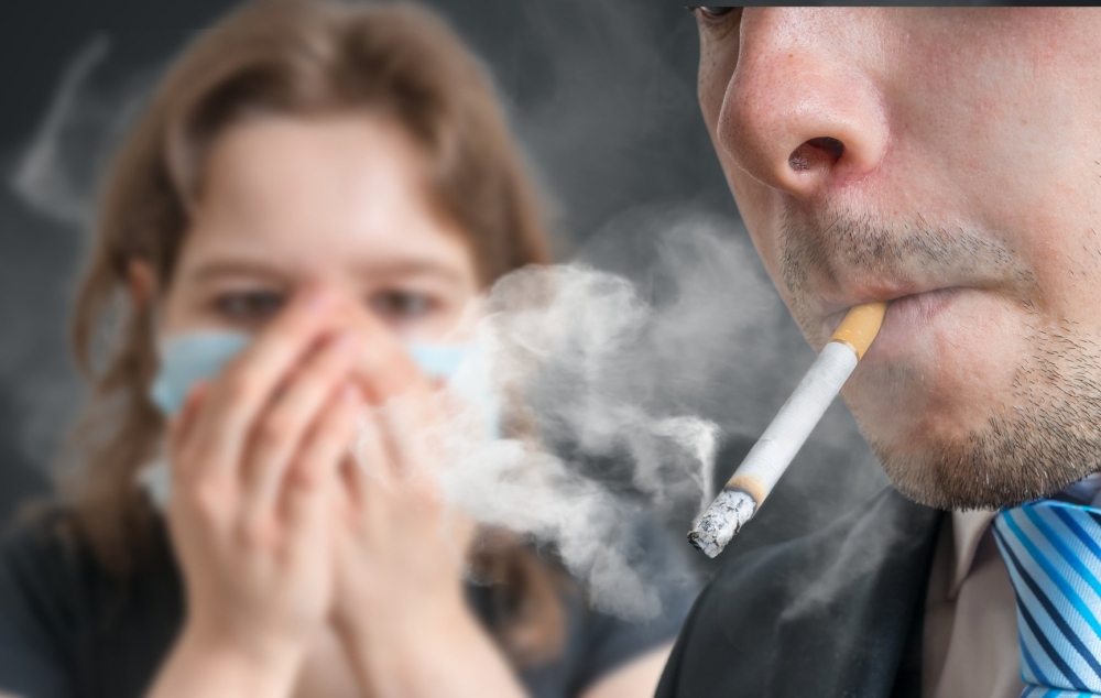 Влияние табачного дыма на органы дыхания: