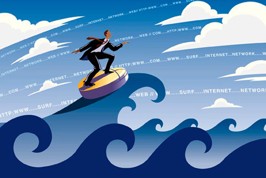 в каком году был предложен термин «интернет-серфинг»